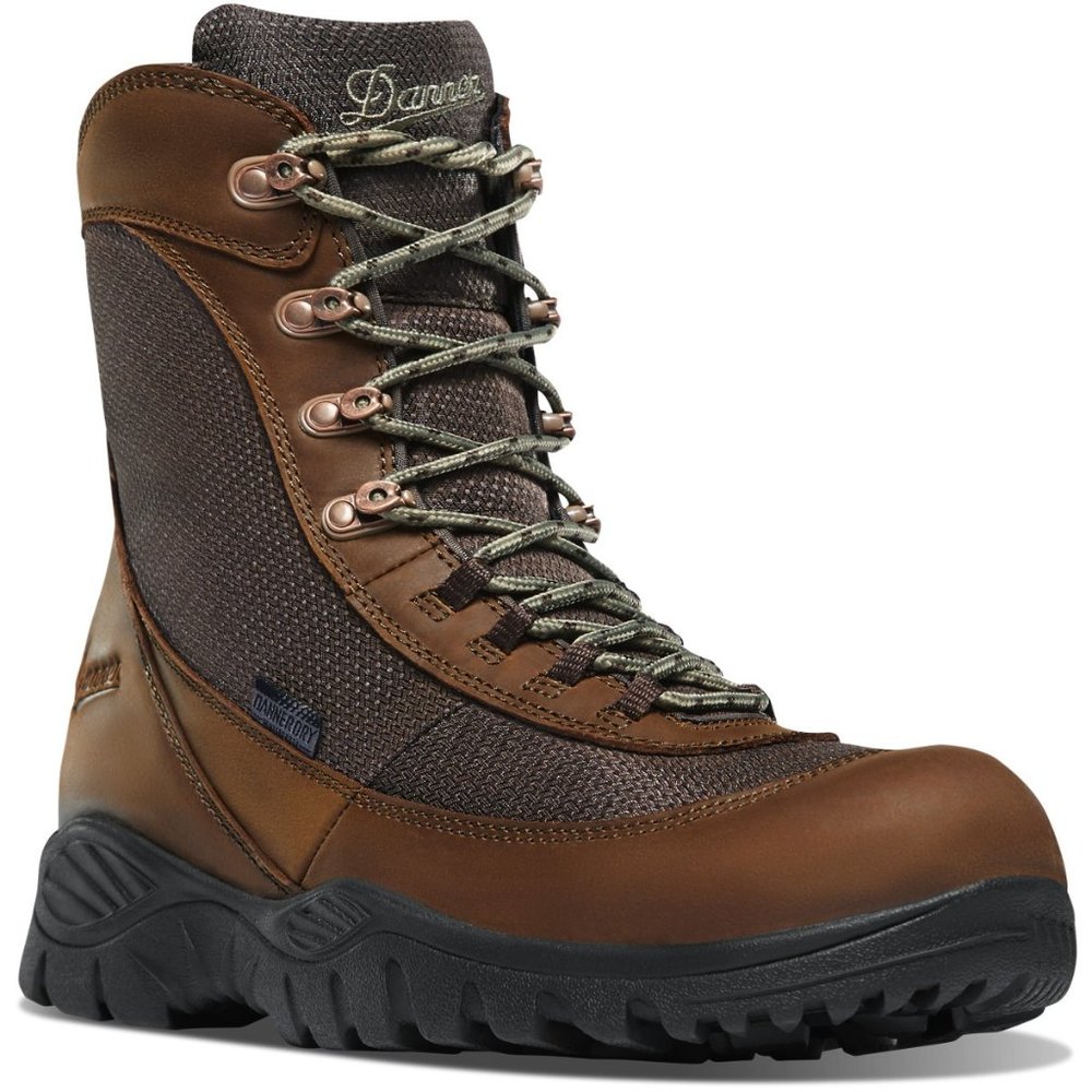 DANNER' DRY ELEMENT 8" WATERPROOF BROWN BOOT STYLE 47130 MEN'S NEW